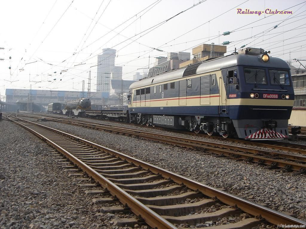 Tianjin to Astana railway transport