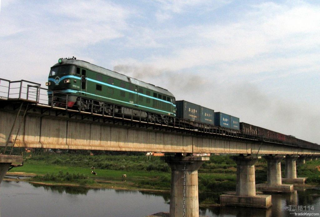 Hangzhou to Bishkek railway transport