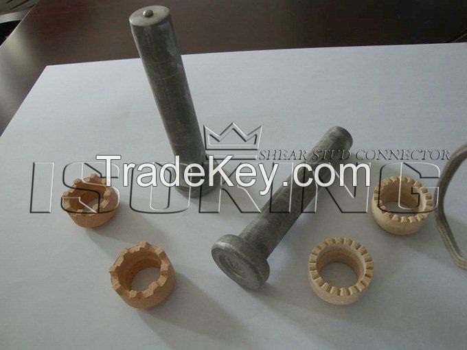 China Iking Reseller of M13*70, M16*90 Stainless Steel Shear Connectors with CE for steel building