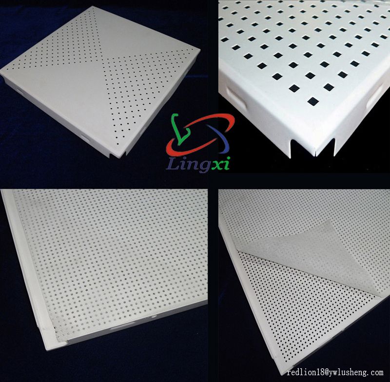 Factory OEM  Intergrated aluminum perforated ceiling