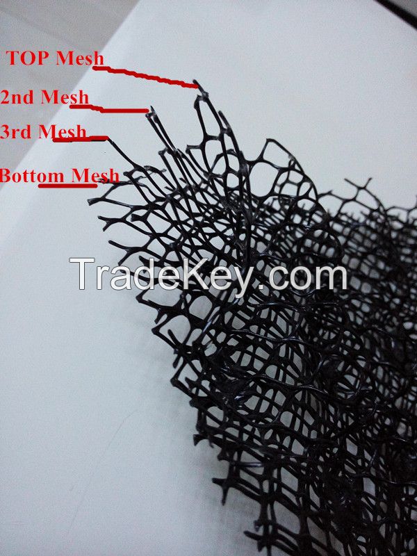 3 D geomat, erosion control mat, plastic net