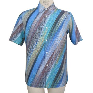 Men's silk shirt