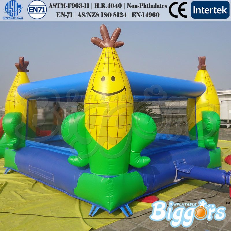 Smiling Corn Inflatable Bouncer Jumper Trampoline Moonwalks Castle