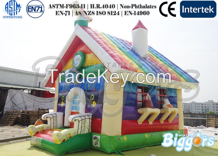 Christmas Inflatable Bounce House with Facory Price