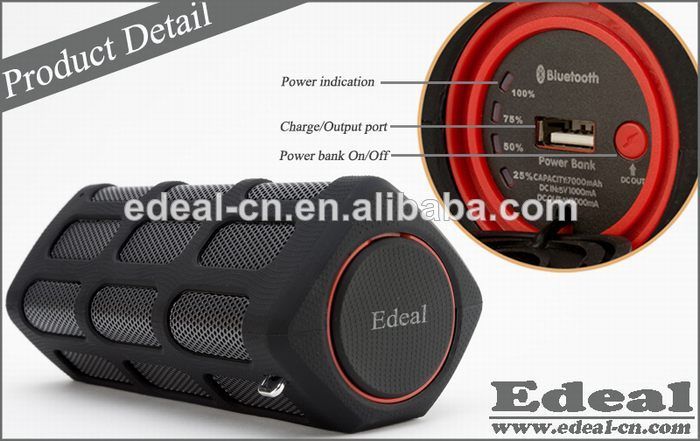  outdoor use Portable water proof bluetooth speaker power band speaker
