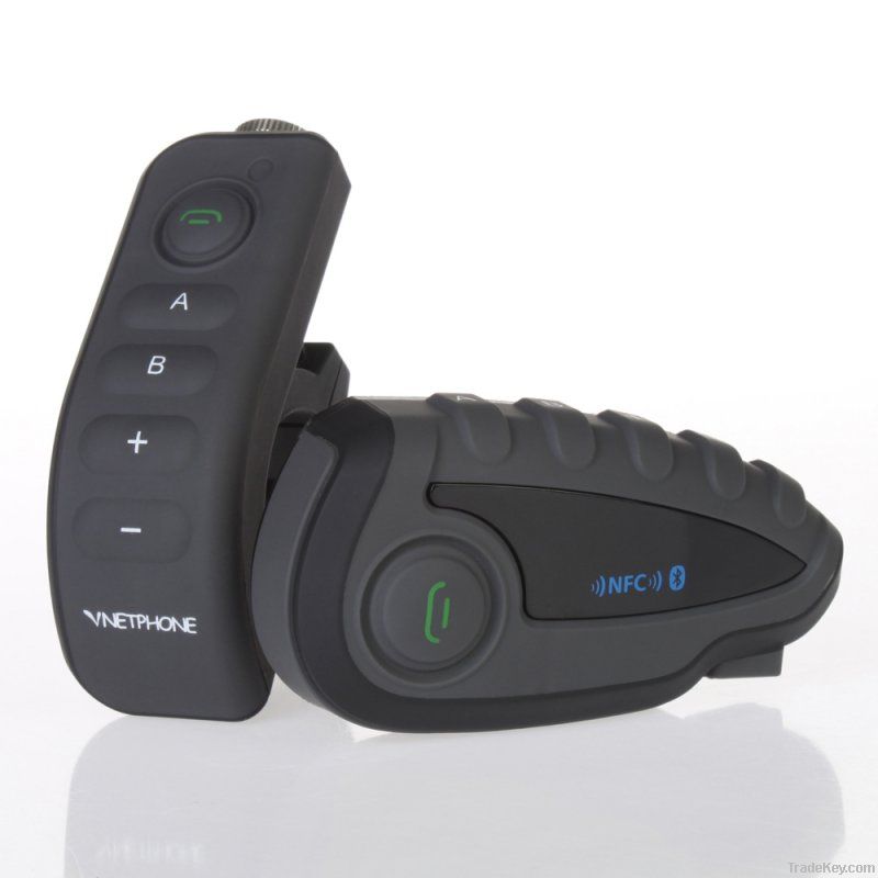 1200m 5 users bluetooth full duplex waterproof intercom