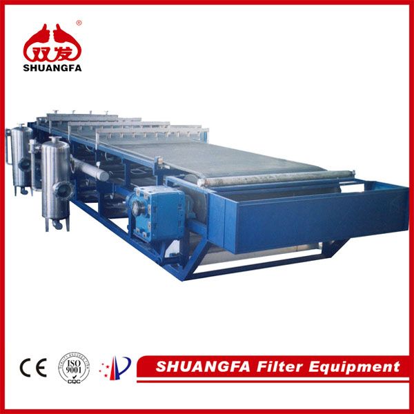 SF DU rubber vacuum belt filter for sludge dewatering,better filteration effect