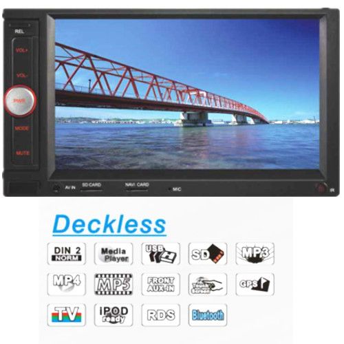 Univerasl Double din Car DVD Player, Univerasl Car Radio, Car Audio with GPS