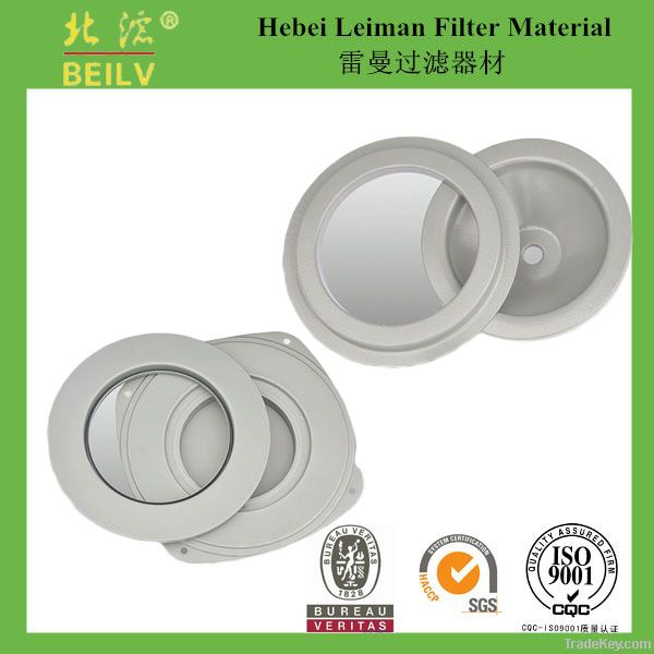 8149064 plastic filter end cover metal filter end caps for air filter