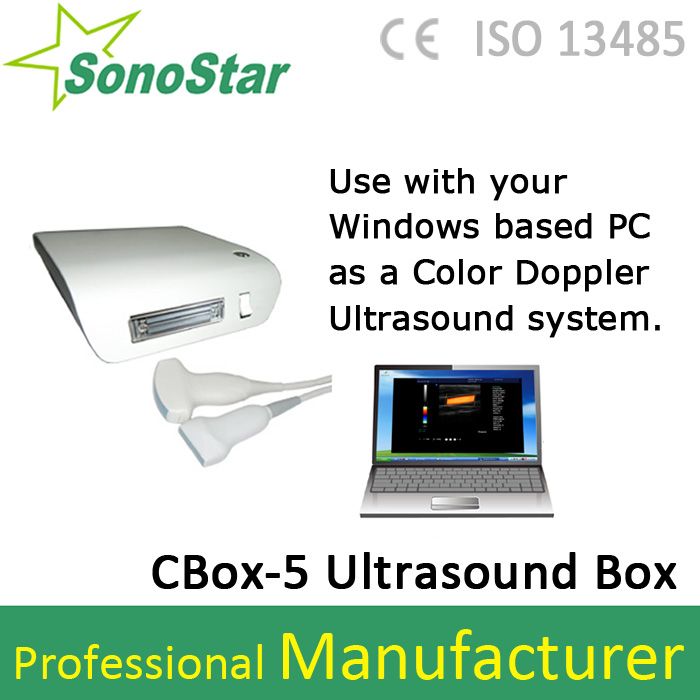 CBox-5 Portable Color Doppler Ultrasound Box(Use with your computer)