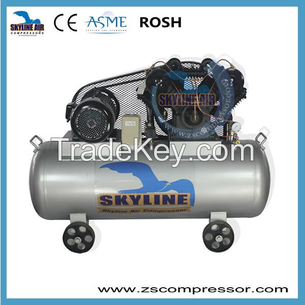 Piston Type Belt Driven Industrial Air Compressor ZD-W100T