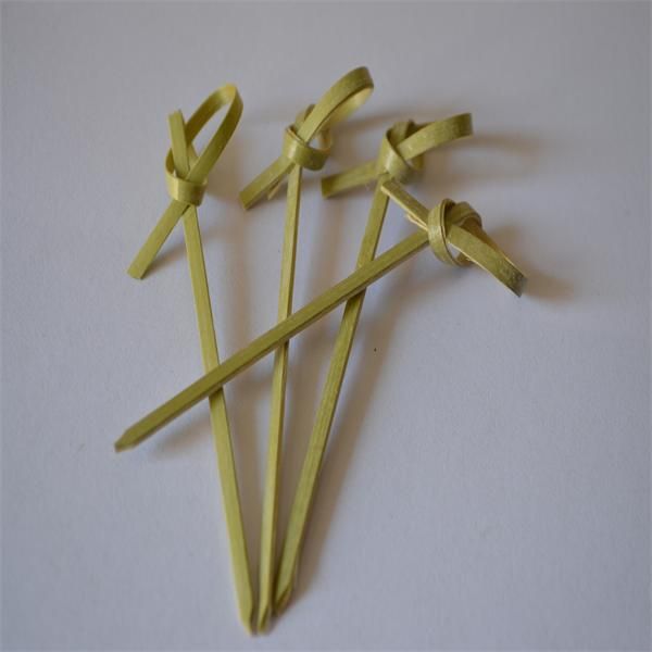 Knotted Bamboo Picks / Skewers / Stirrers