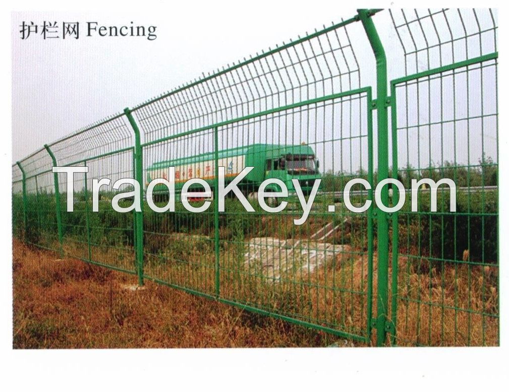 PVC coated Wire Mesh Fence (Factory)