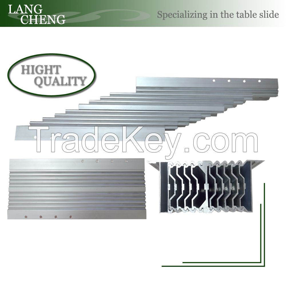 Aluminium Alloy Section folding Table Slide