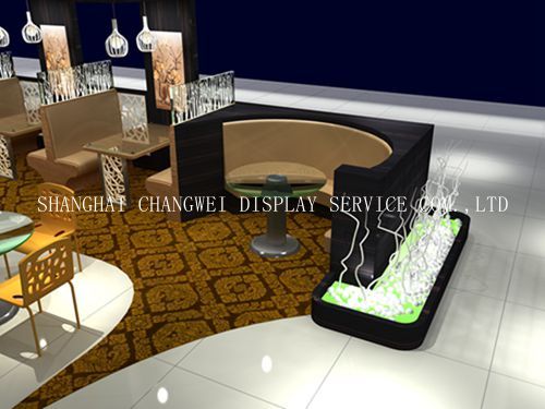 modern display stand,exclusive restaurant display service
