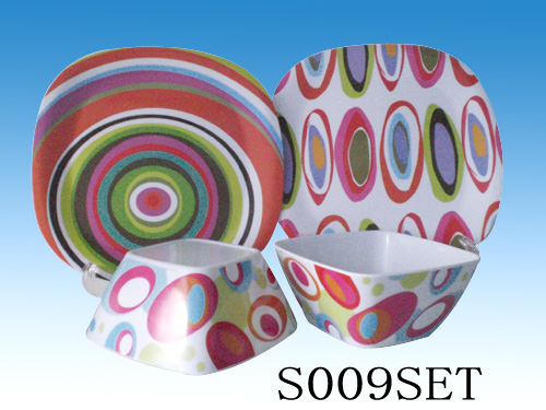 melamine dinner sets