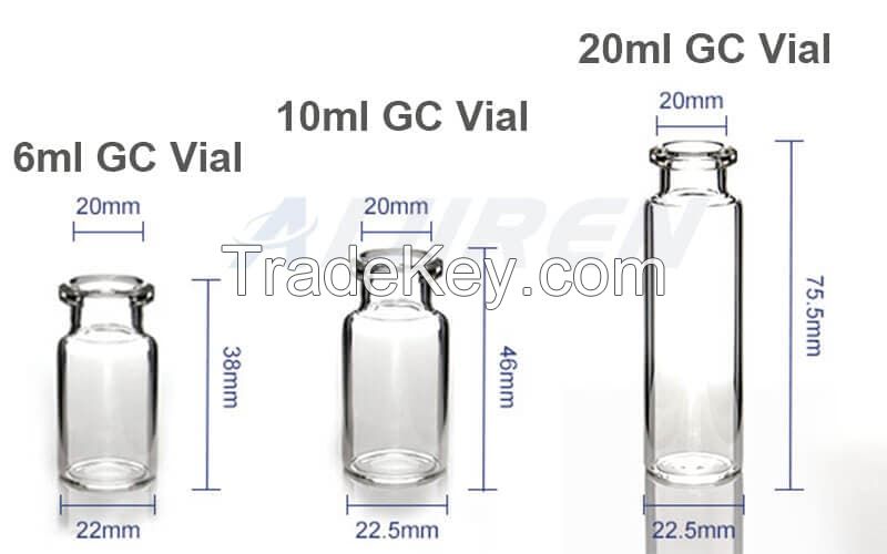 6ml-20ml GC Headspace Vials ND18 ND20