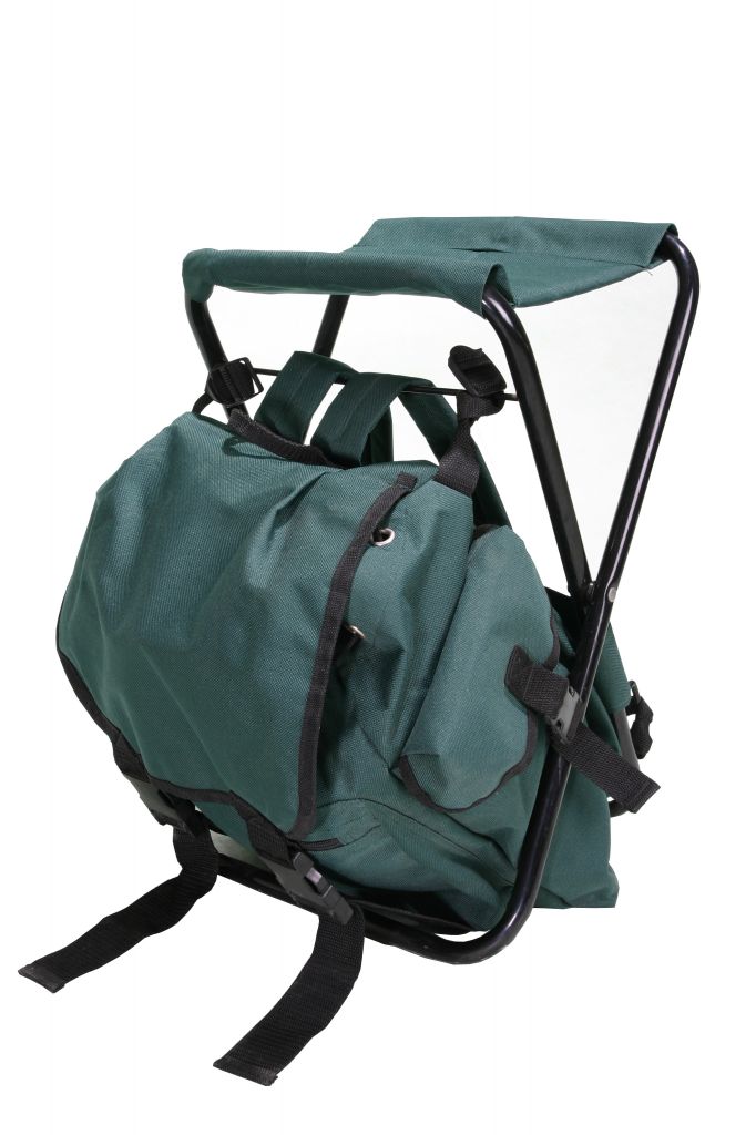Folding backpack chair