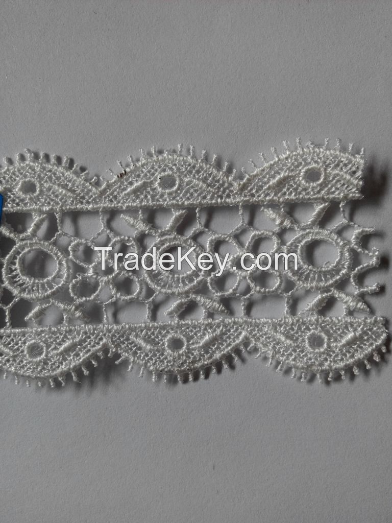 flower design polyester lace for clothing,lace in lace trim