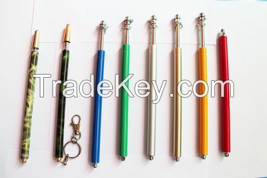 Telescopic flagstaffs