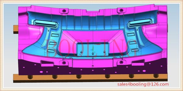 Car spoiler mould