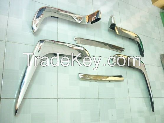 Volvo P1800 Cow Horn Stainless Steel bumper