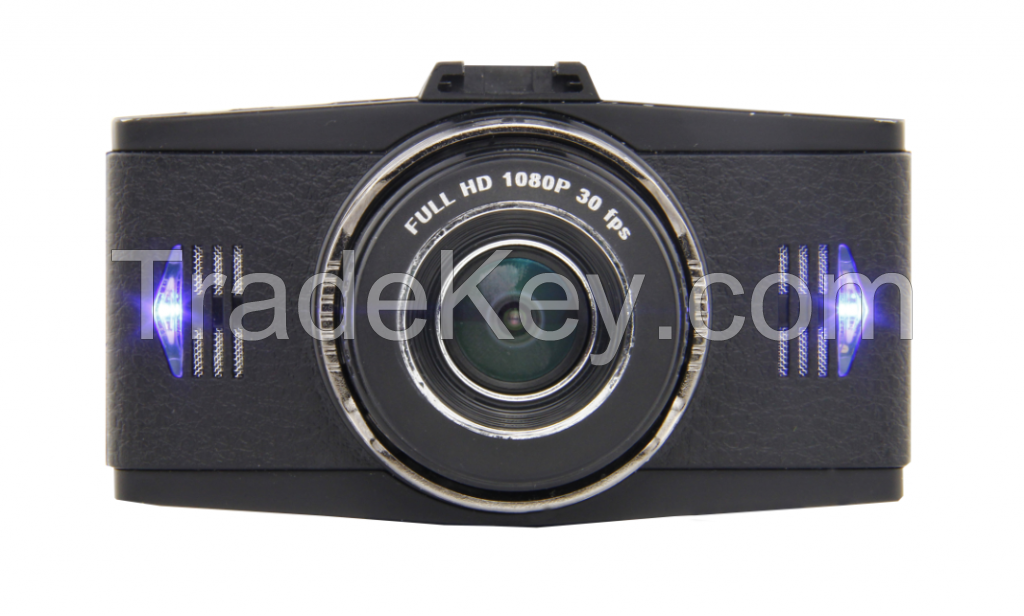 G9WB dual lens allwinner V3 chipset car dvr camera,3.0inch two channel car camera