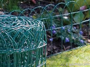 pvc coated border fence