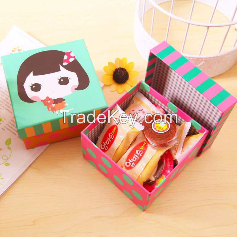 Luxury paper folding gift box