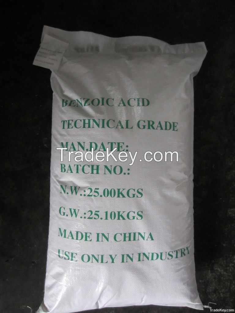 Benzoic Acid 99.0%min industry grade price 65--85-0