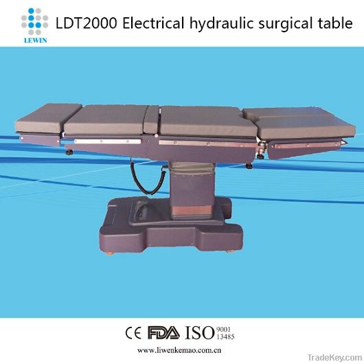 gas spring hydraulic manual operation table