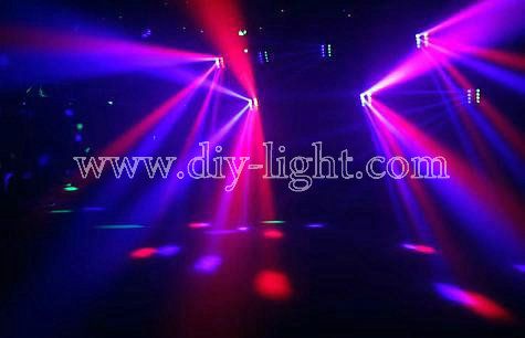 8*10W White/RGBW LED  Beam Moving head Light