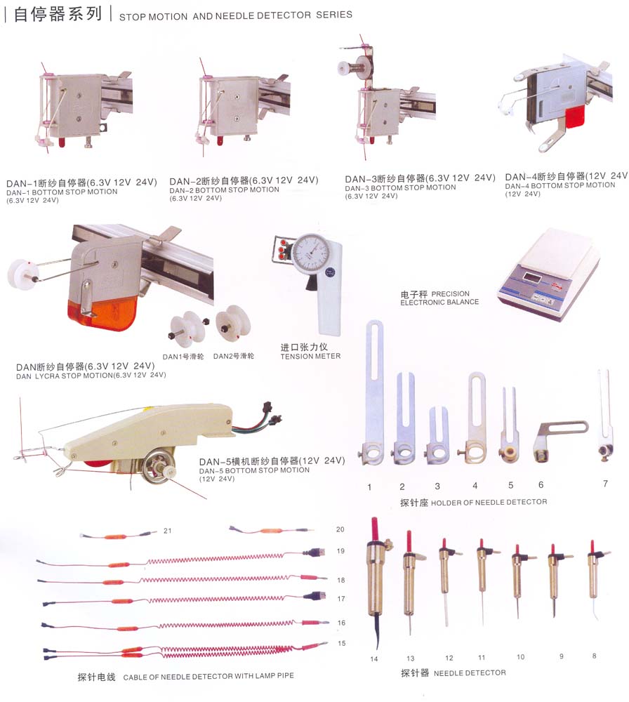 circular knitting machine parts