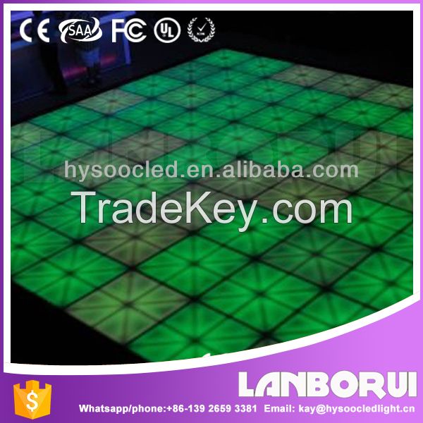 Make Star light dance floor,RGB led stage light disco light dance floor,led dance floor panels for sale