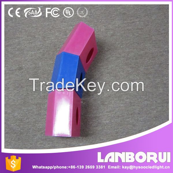 LANBORUI--IP67 led RGB curbstone subgrade construction led light,Lighting Led Kerbstone