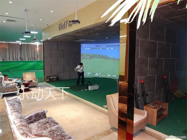 Gopar Professional And Modern Design 3d Indoor Golf Driving Range Equi