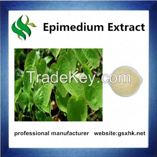 Epimedium extract Icariin 10% 98%