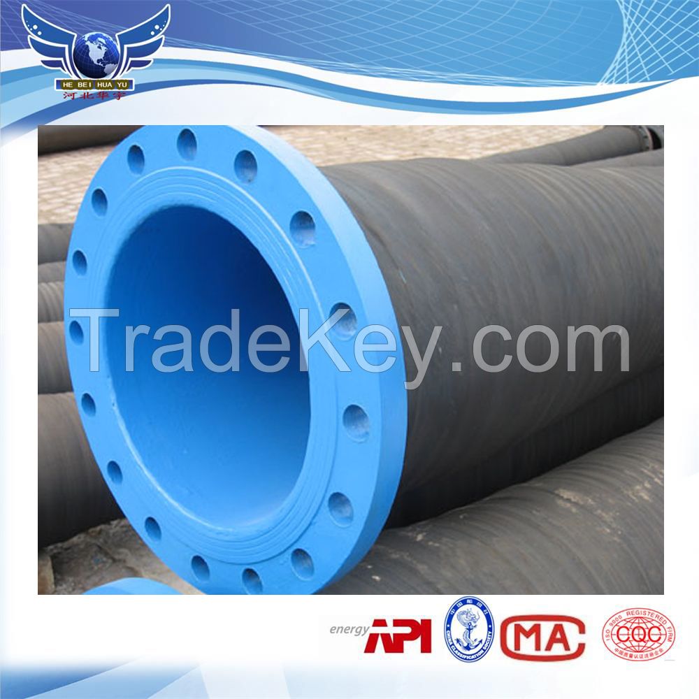 Large diameter dredge rubber hose