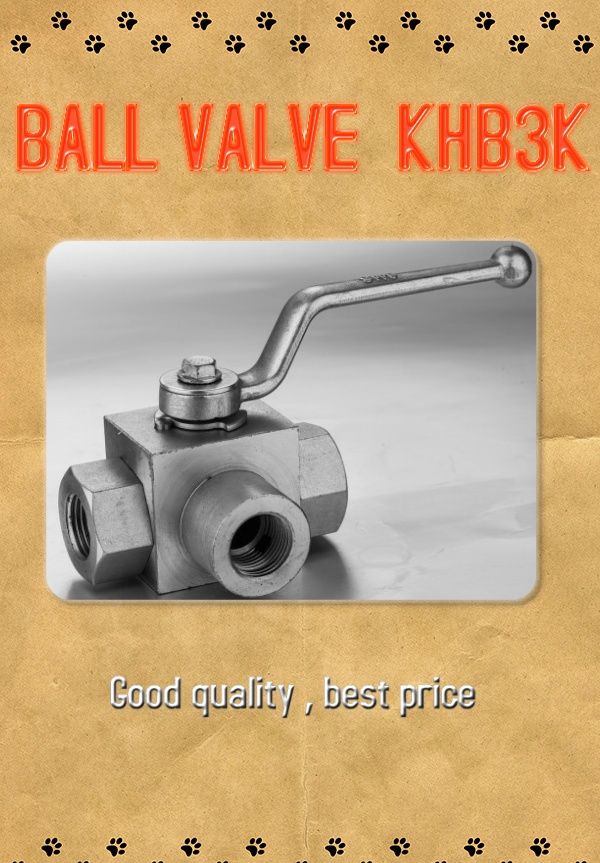 KHB3K Two-position Three-way High Pressure Ball Valve