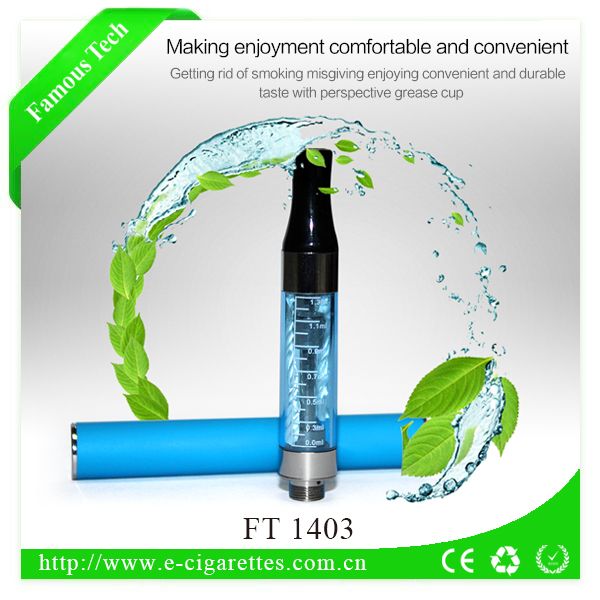 2014 alibaba new gadget for ecig vaporizer e cigarette ShenZhen FamousTech FT-1403 product kit