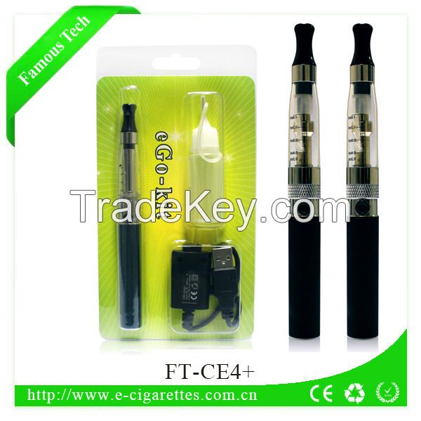 Elegant design ego ce4 electronic cigarette with bigger capacity