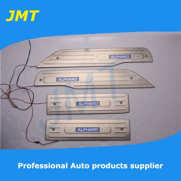 led door sill plate for ALPHARD