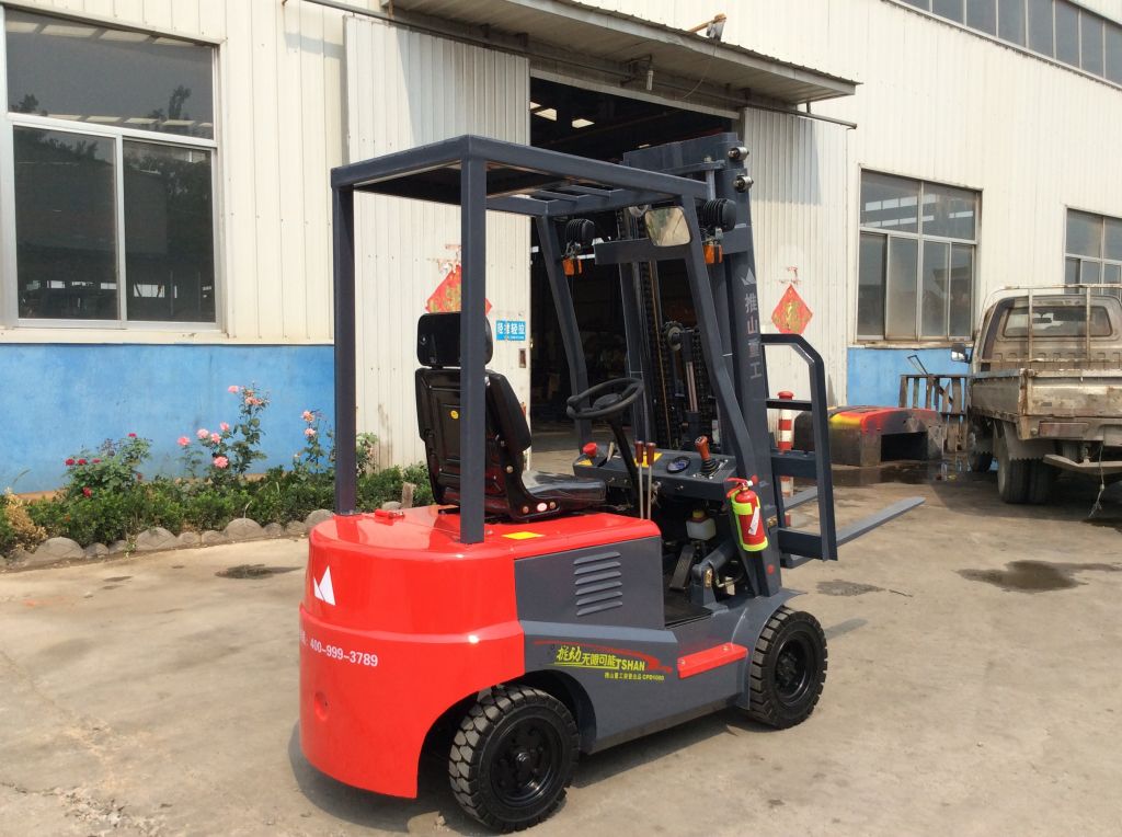 2014 New Design Battery Operated 1Ton Electric Fork Lift Truck For Nar