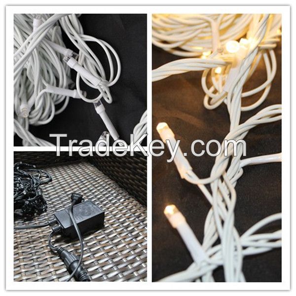 100led white string ligts christmas