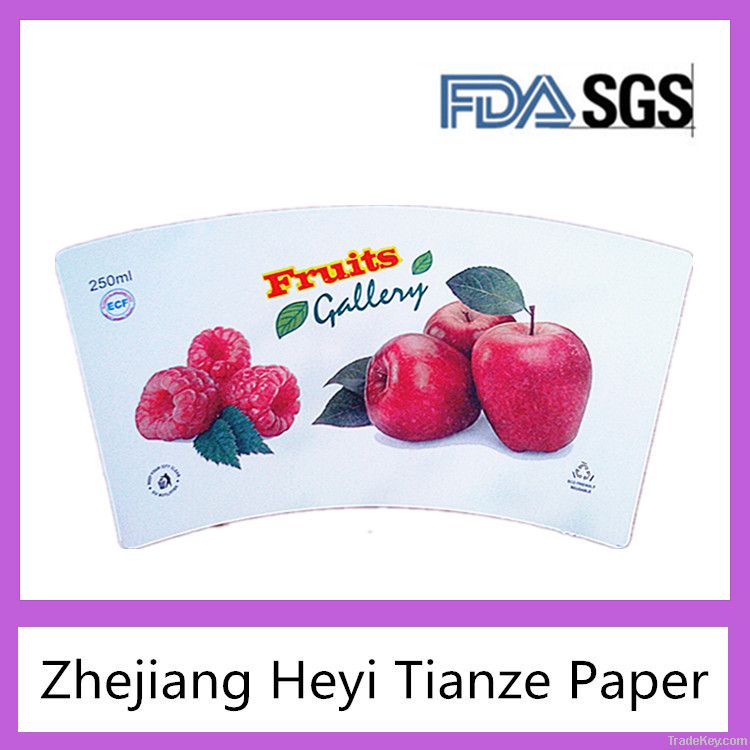 Food Grade Pe Coated Cup Paper For Cup Making