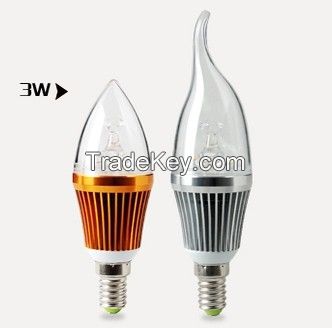 led energy-saving lamps  Led bulbs E14 base,led candle light