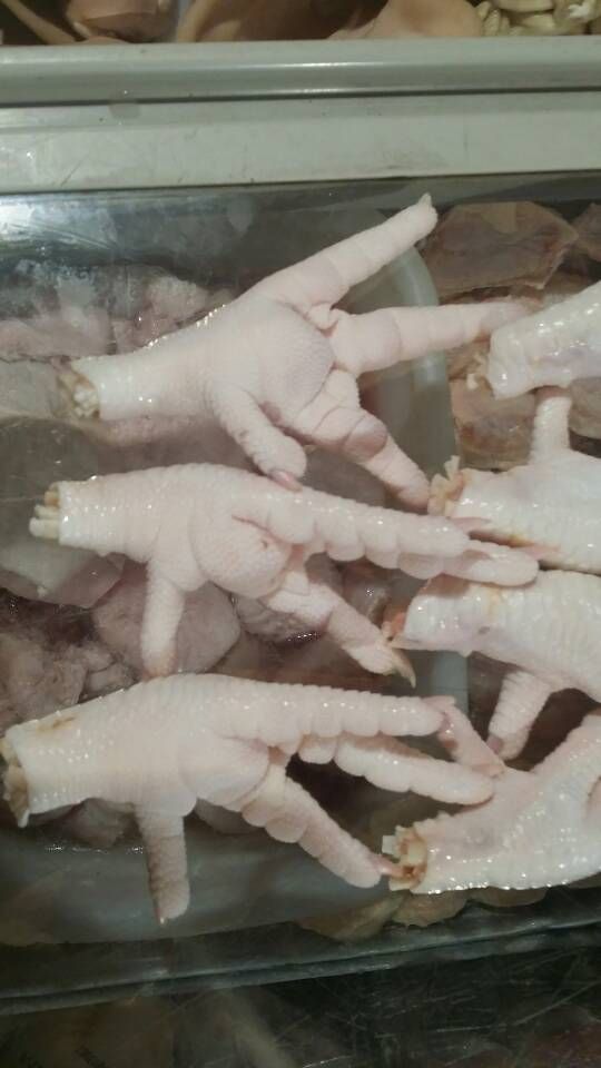 Processed Frozen Chicken Paws