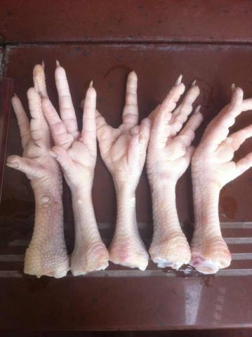 Processed Frozen Chicken Feet Grade A