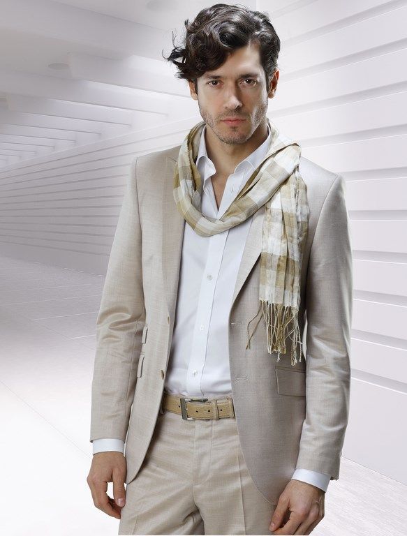 %100 Wool Fomal Suit - Leonardo Moda