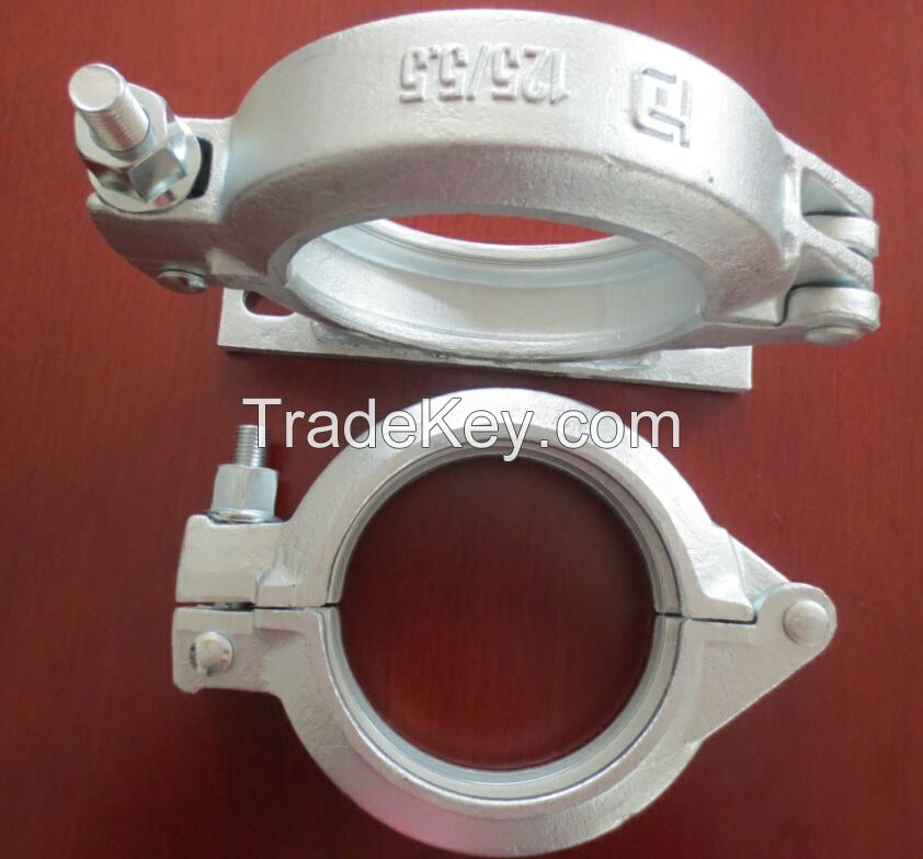 concrete pump pipe clamp